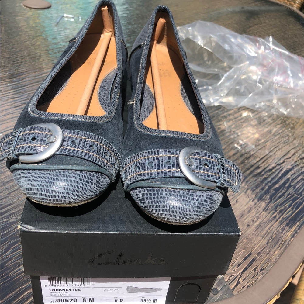 Clark’s Lockney Ice Flats Navy